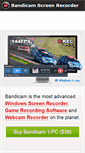 Mobile Screenshot of bandicam.com